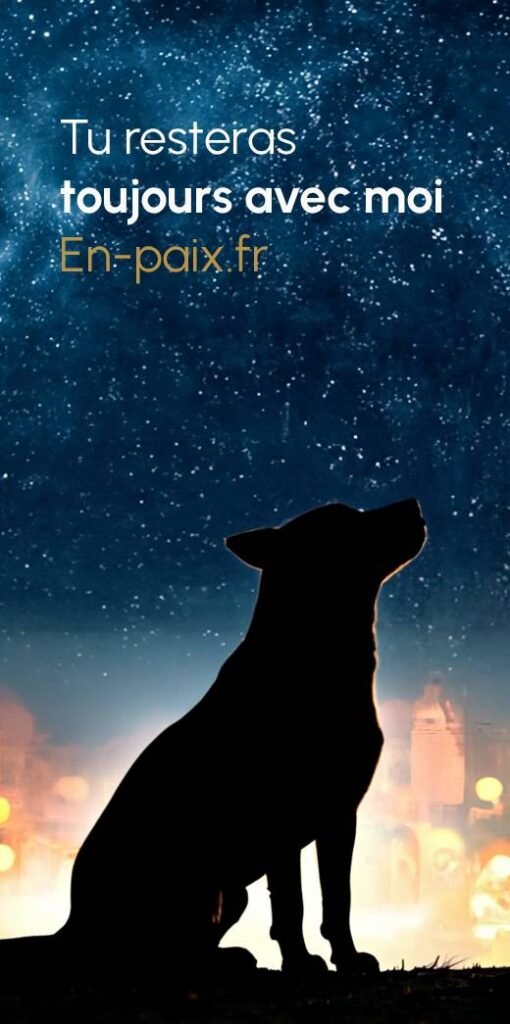 ciel étoilé hommage animal symbolique