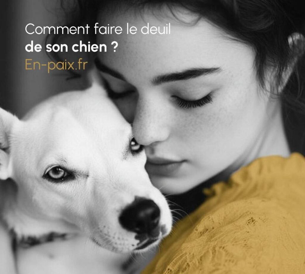 Chien âgé se reposant au soleil