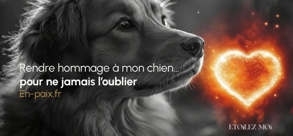 Famille rendant hommage à son animal disparu sous un ciel étoilé