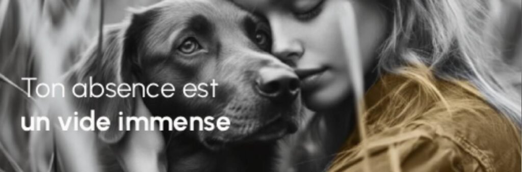 Rituel d'hommage après la mort d'un animal de compagnie